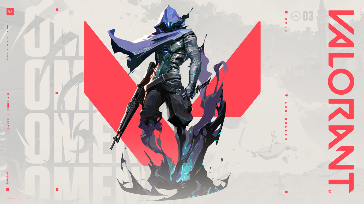 Omen splash art from valorant